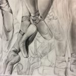 Meghan Smith ballet shoes sketch